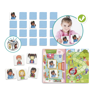 Pamäťová hra Škola