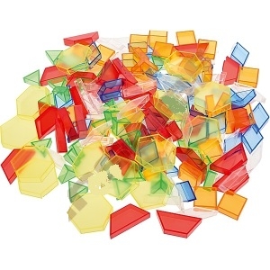 Priehľadné tvary, 60 ks