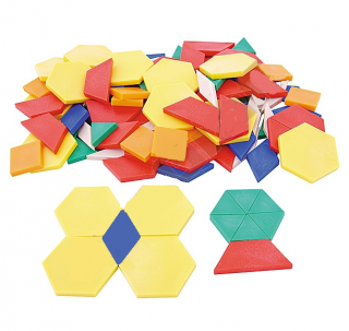 Geometrické tvary -plast