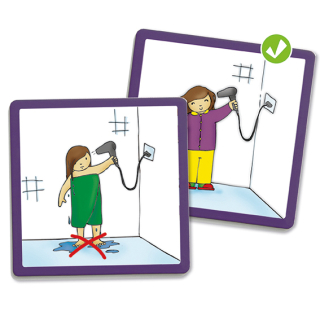 Kartičky - bezpečne a opatrne