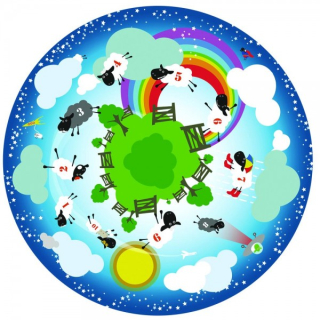 Space projektor - Obrázkový filter ovečky