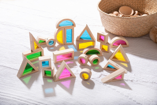 Senzorické kocky 24 prvkov