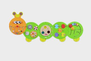 Obrovská nástenná tabuľa - húsenica