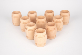 Prírodné drevené sudy