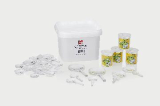 Školská sada lúp a optických šošoviek – 35-dielna triedna súprava v úložnom boxe