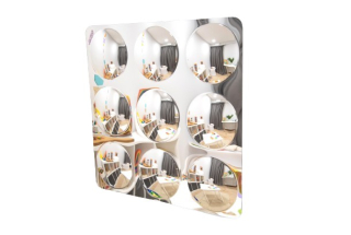 Veľké zrkadlo s 9 kupolami 