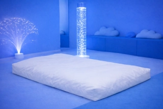 Biely matrac do Snoezelen 120x200 cm