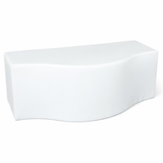 Biely sedák - oblúk