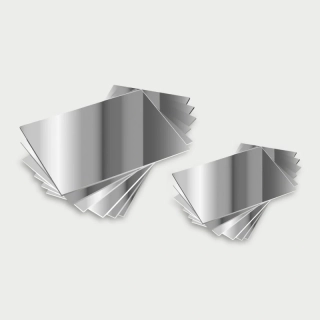 Plastové zrkadlá A6 – 10 ks