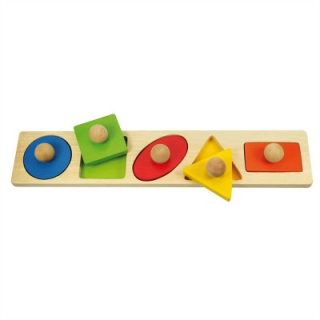 Vkladacie puzzle Tvary