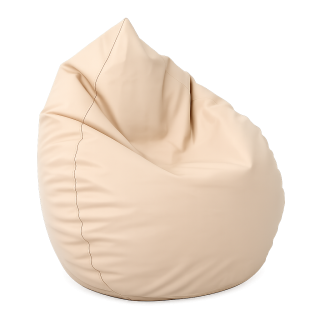 Malý sedací vak - béžový 