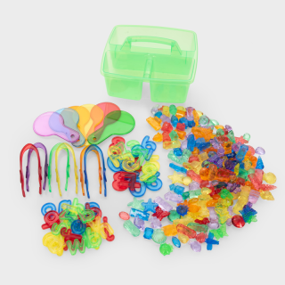 Sada priehľadných pomôcok