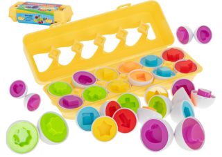 Motorická skladačka Vajíčka 12ks