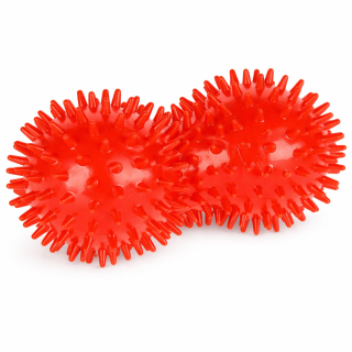 Masážny valček,s krúžkami mix farieb