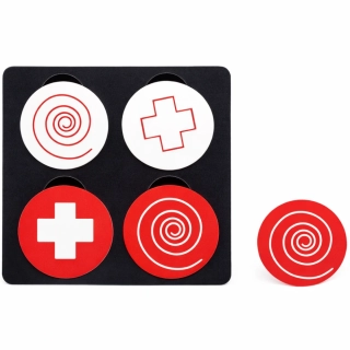 Grafitky - bielo-červené