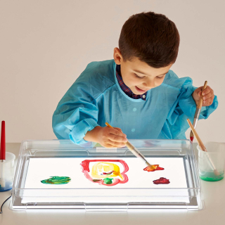 Priehľadný podnos na svetelný panel A3