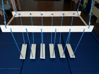 Mostík na cvičenie rovnováhy 