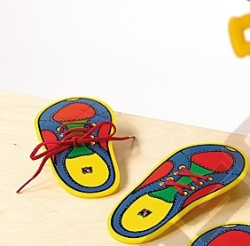 Manipulačná topánočka - Šnurovacia topánočka