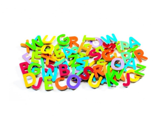 Magnetické písmená veľké