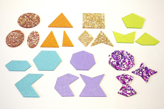 Lesklé dúhové formy