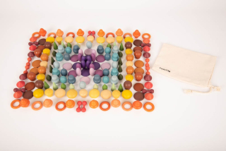 Drevené formy a tvary - štartovacia sada (168 ks)